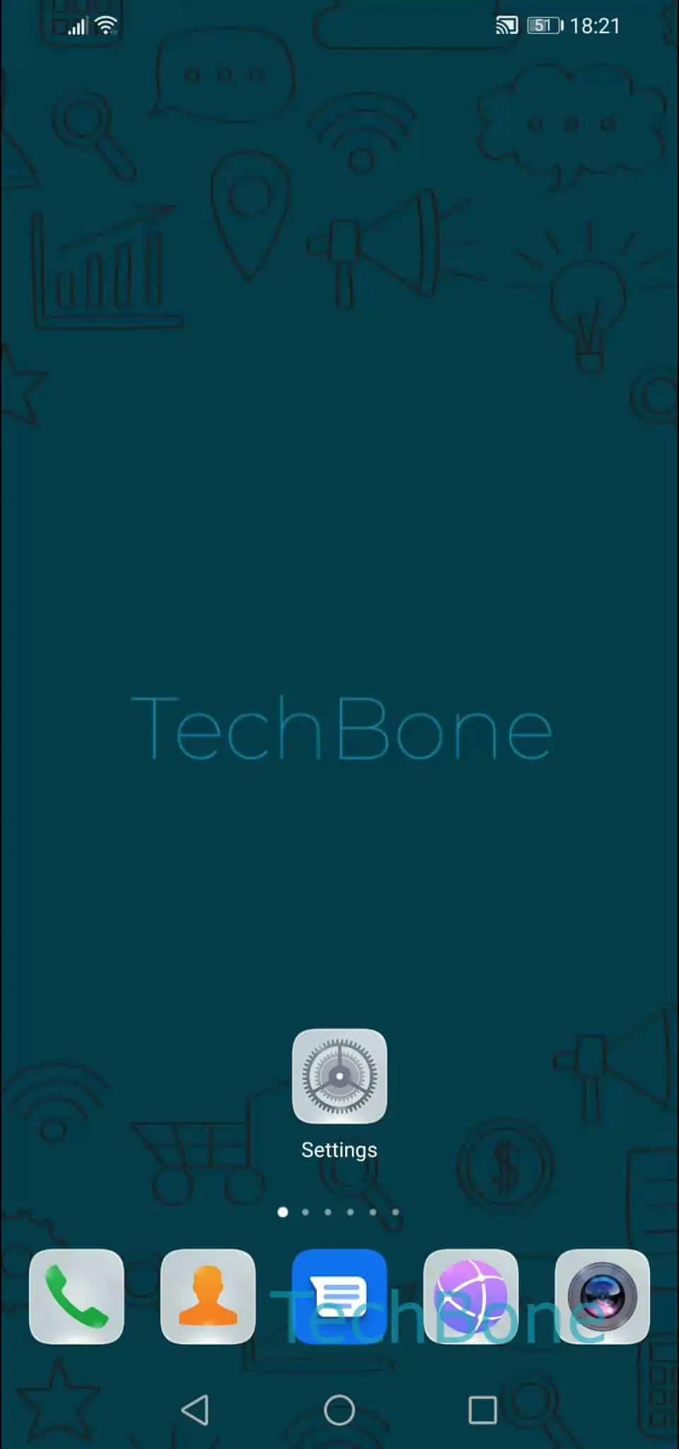 Reset App Preferences – EMUI: step 1 – Open the Settings