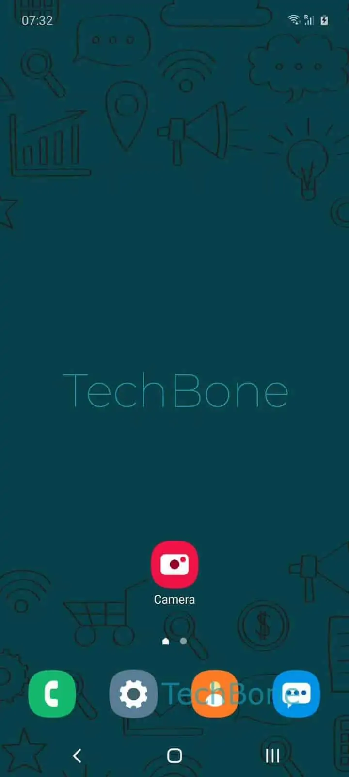 Change Camera Mode – Oxygenos 10: step 1 – Open the Camera app