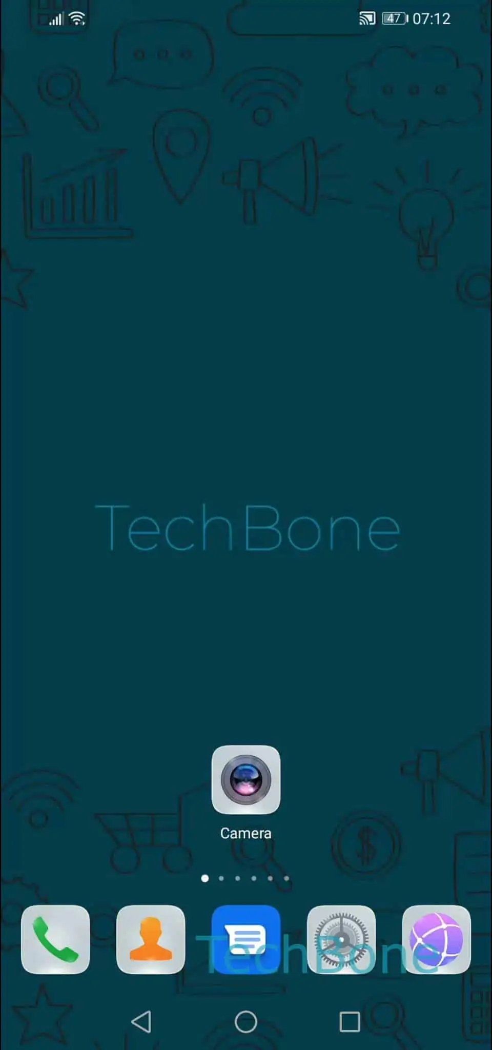 Reset Camera Settings to Default – EMUI: step 1 – Open the Camera app