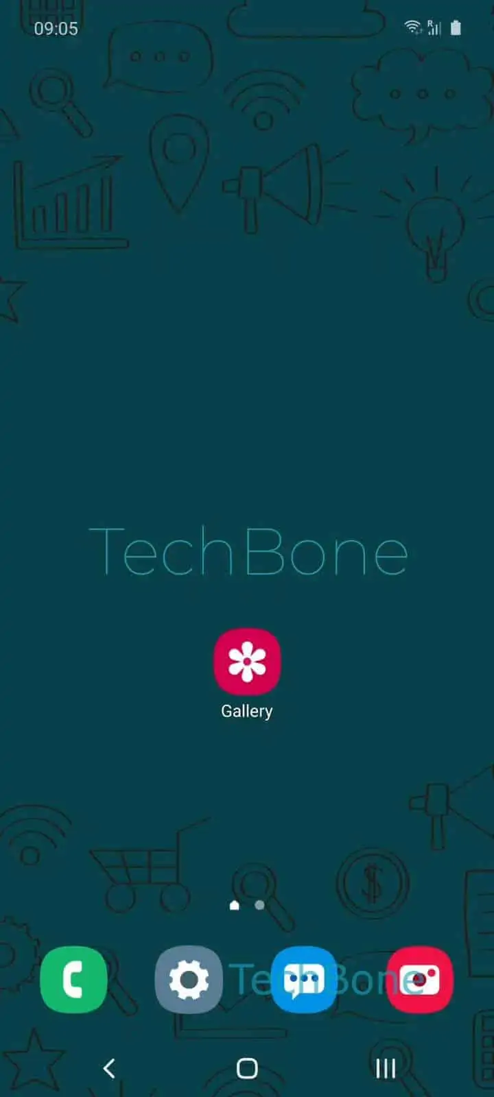 Restore Deleted Photos and Videos – Oxygenos 10: step 1 – Open the Gallery app