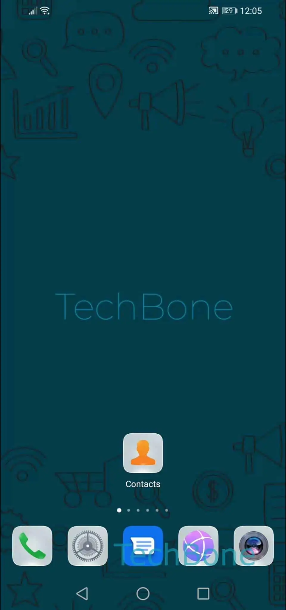 Block a Contact – EMUI: step 1 – Open the Contacts app