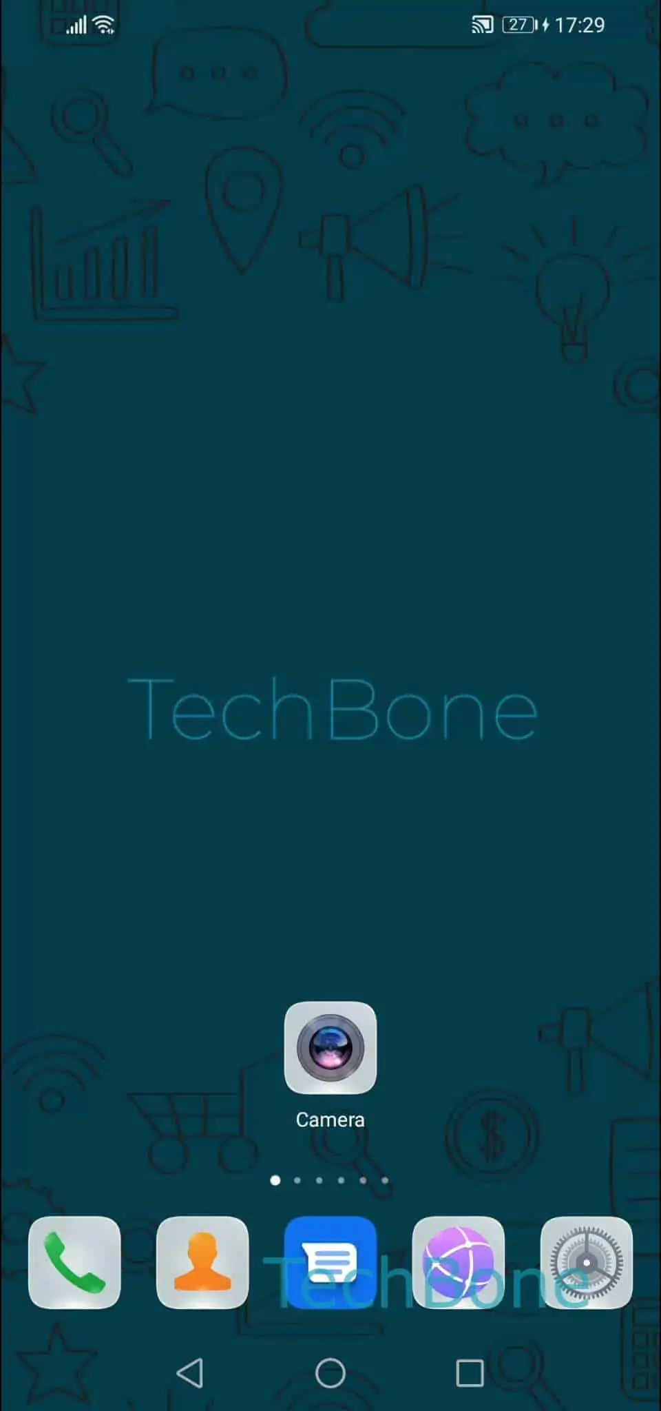 Switch Between Front and Main Camera – EMUI: step 1 – Open the Camera app