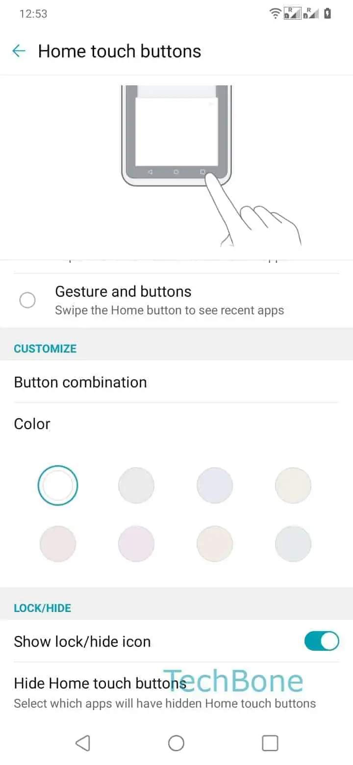 Disable Navigation Bar Per App – MIUI: step 1 – Open the Settings