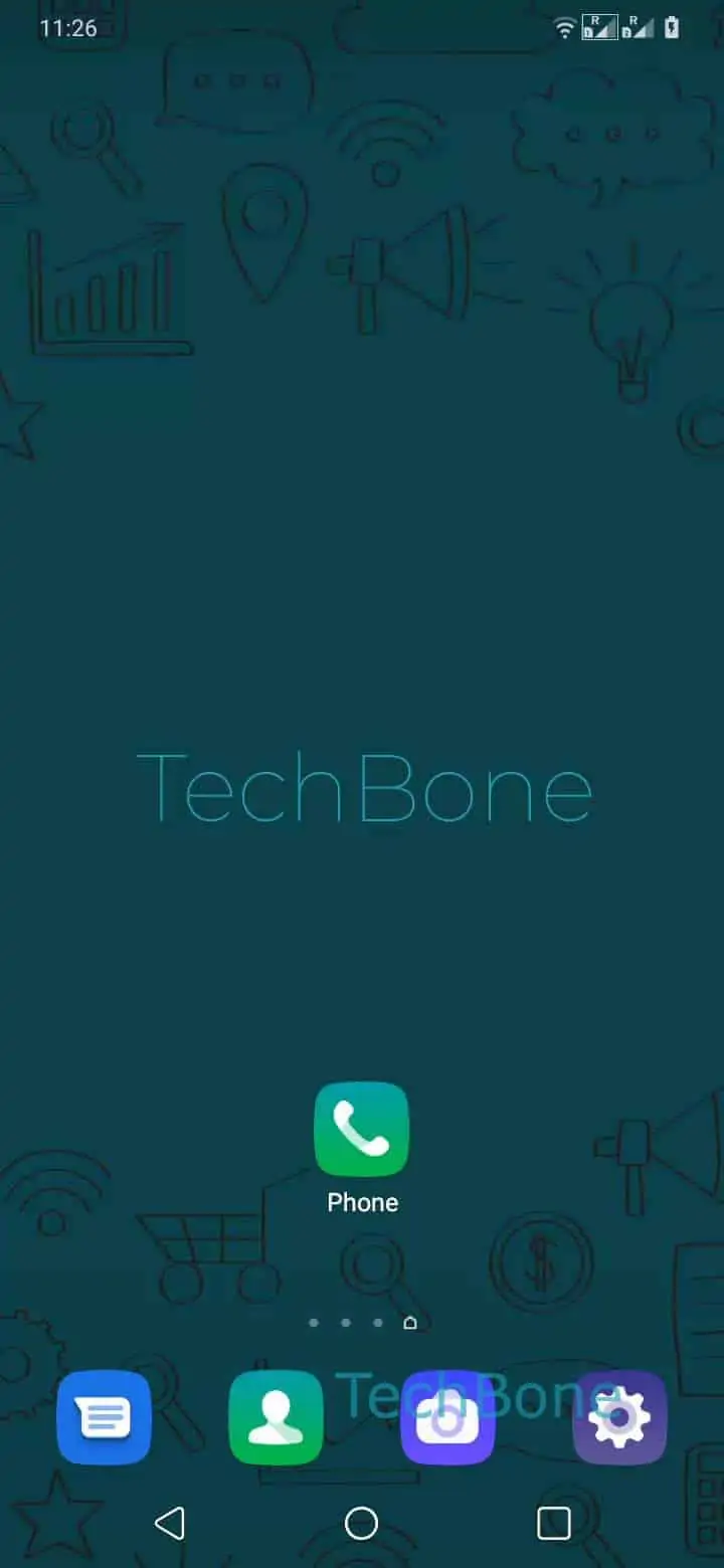 Delete a Single Call History Entry – Oxygenos 10: step 1 – Open the Phone app
