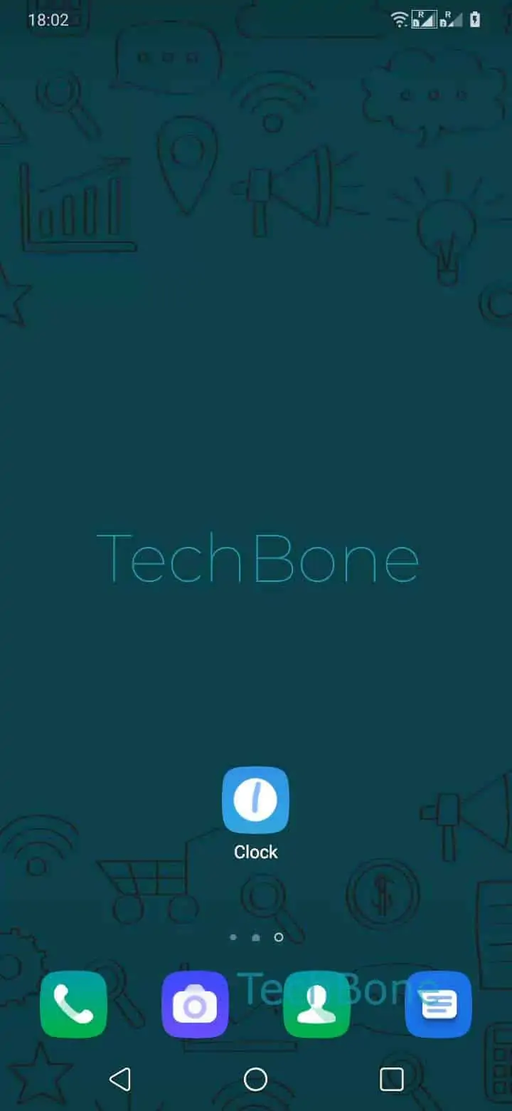 Set a Timer in the Clock App – Oxygenos 10: step 1 – Open the Clock app
