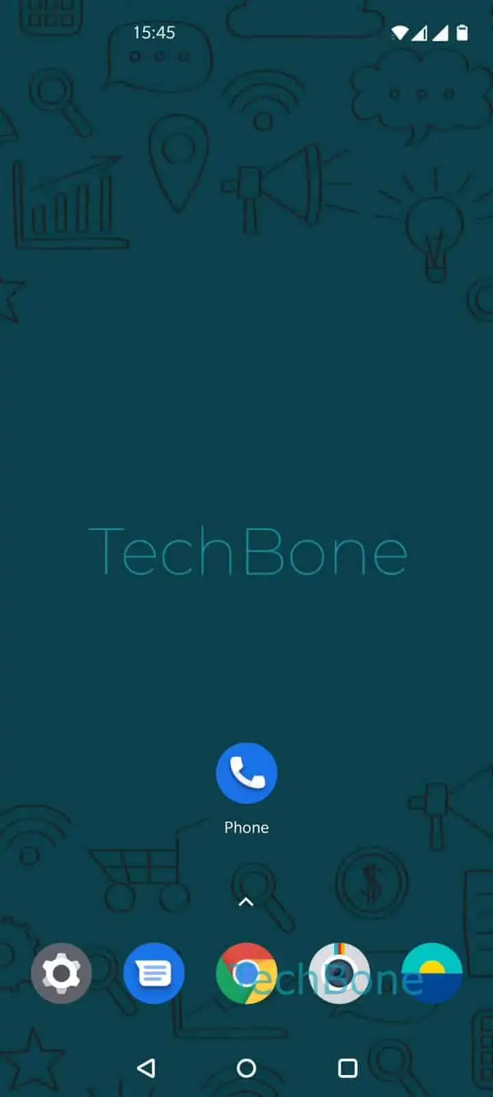 Clear Call History – Oxygenos 10: step 1 – Open the Phone app