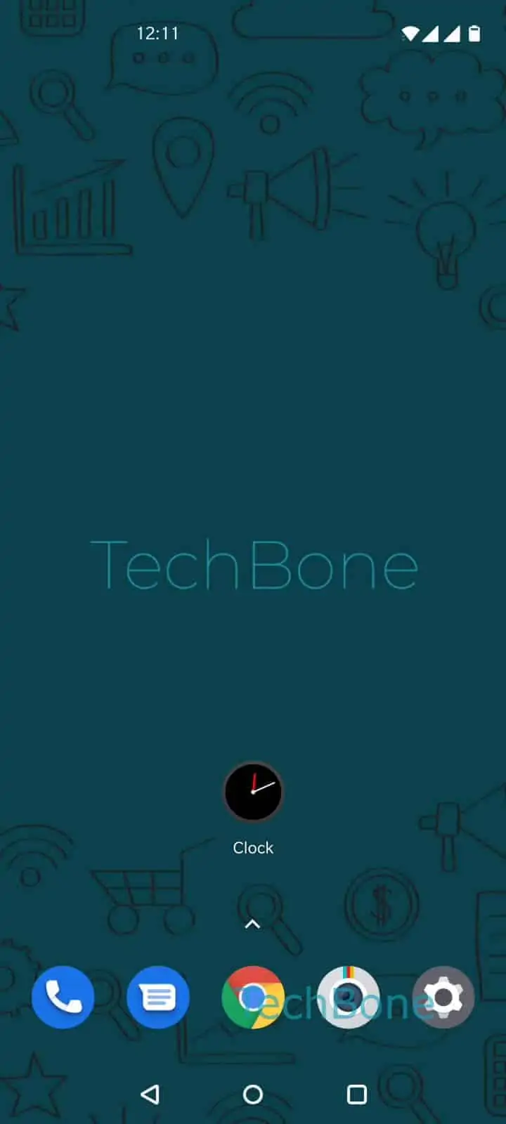 Show Weather Details for a City in World Clock – Oxygenos 10: step 1 – Open the Clock app
