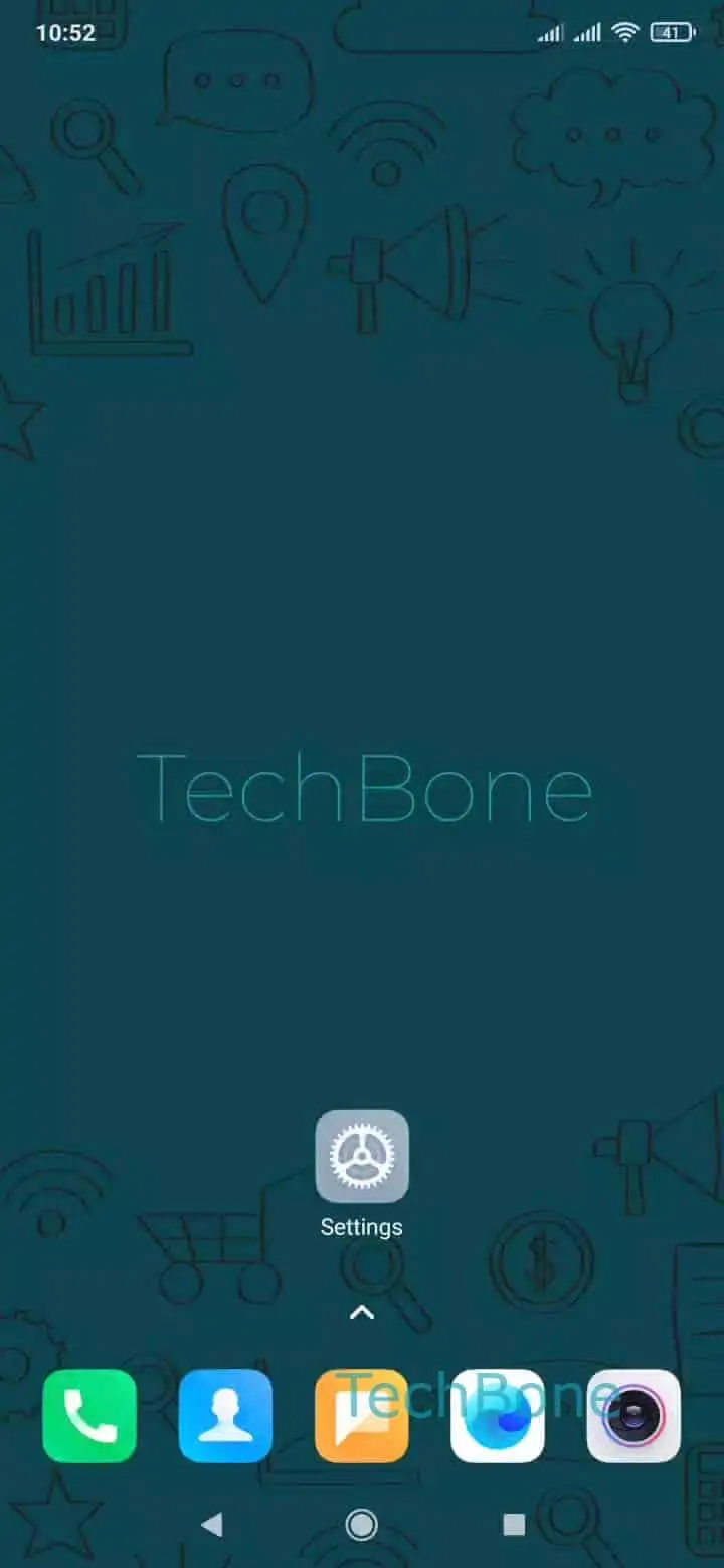 Edit and Rearrange Quick Settings – MIUI: step 1 – Swipe downwardsto open the quick settings/control center