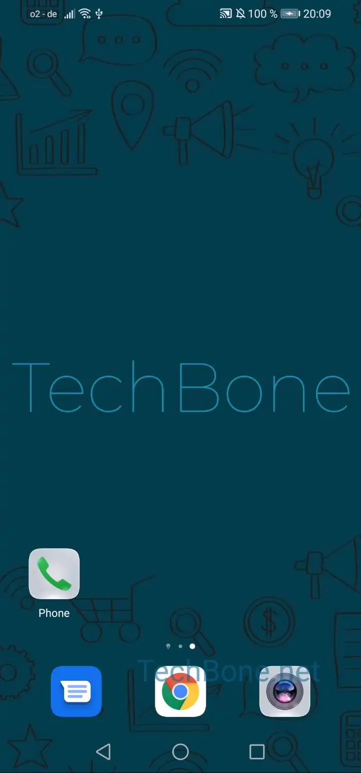 Delete Call History – EMUI: step 1 – Open the Phone App