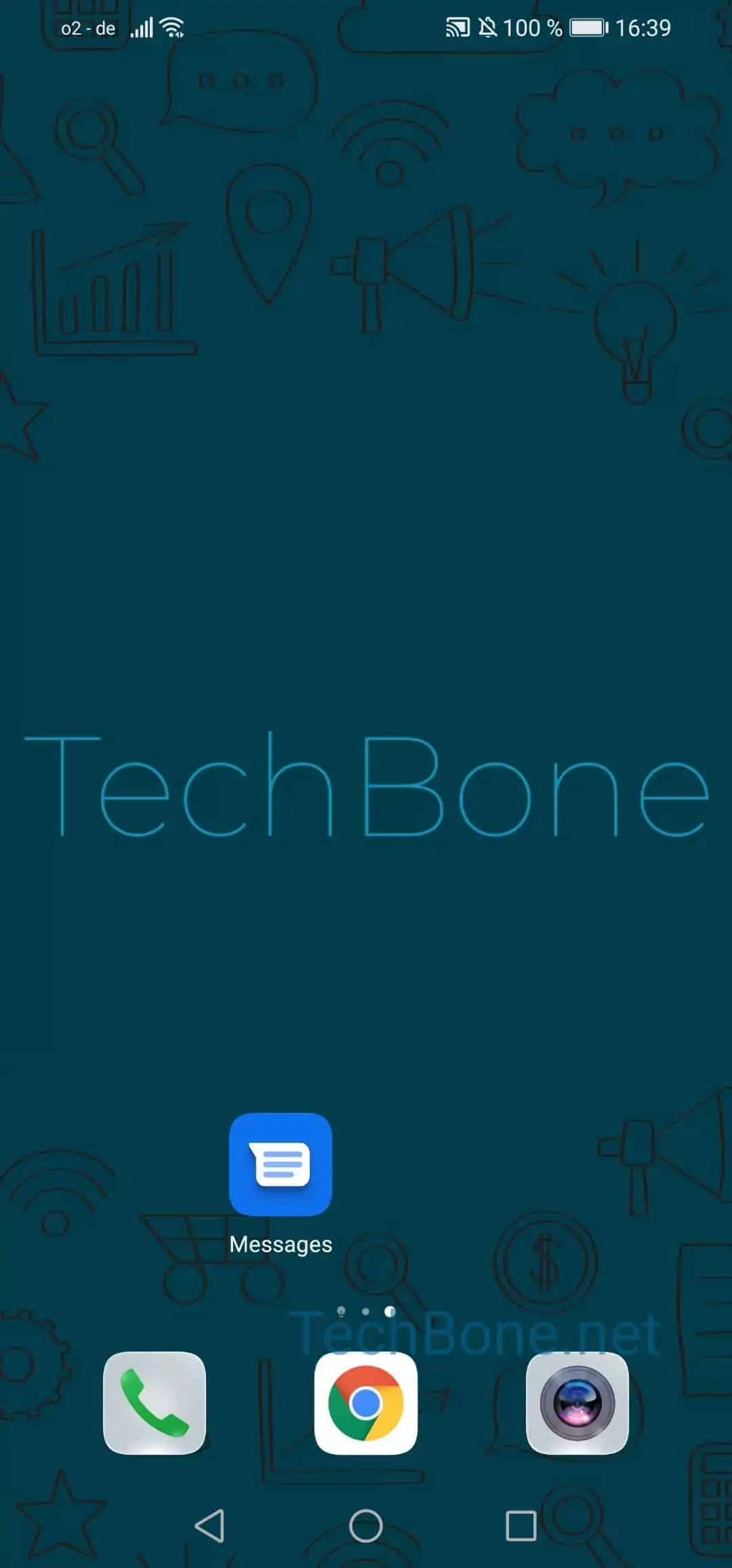 Send a Group Text Message (SMS/MMS) – EMUI: step 1 – Open Messages