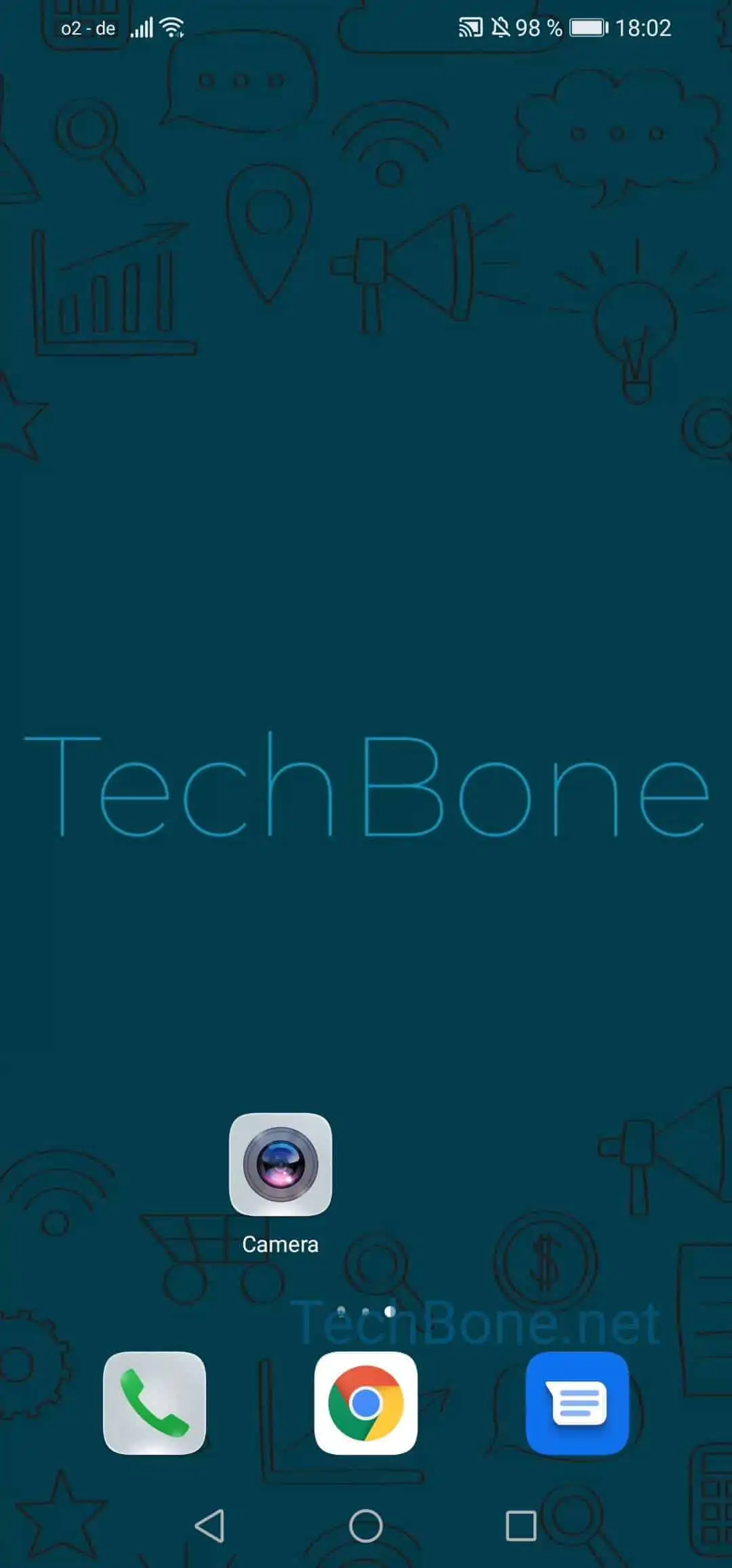 Enable or Disable AI-Lens – EMUI: step 1 – Open Camera