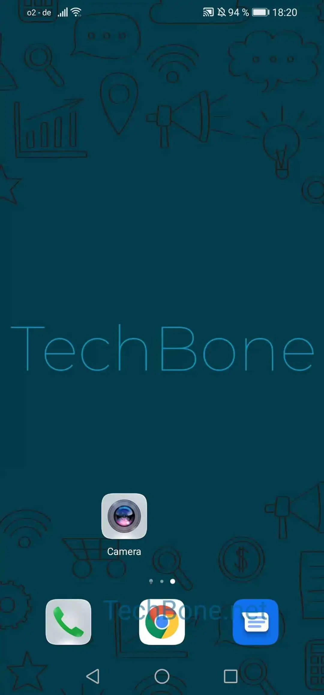 Camera Audio Control – EMUI: step 1 – Open Camera