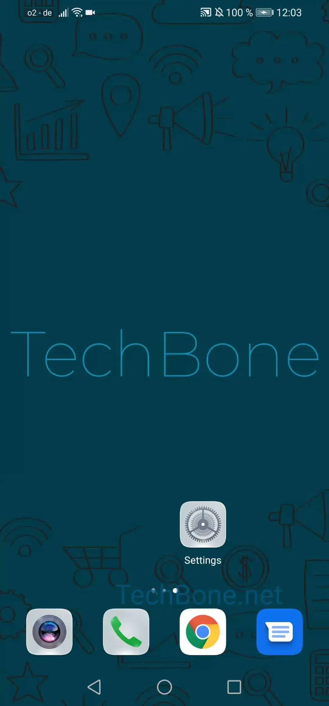 Enable or Disable Wi-Fi Direct – EMUI: step 1 – Open the settings