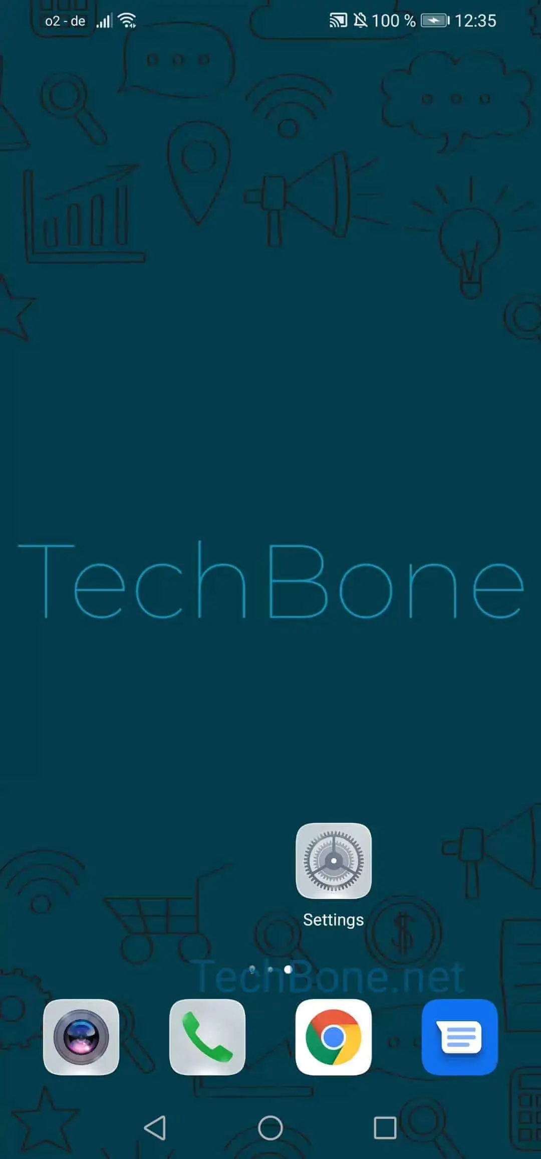 Turn Bluetooth On or Off – EMUI: step 1 – Open the settings