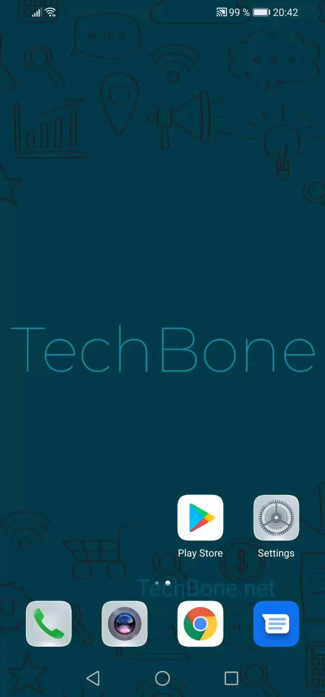 App Permission Manager – EMUI: step 1 – Open the settings