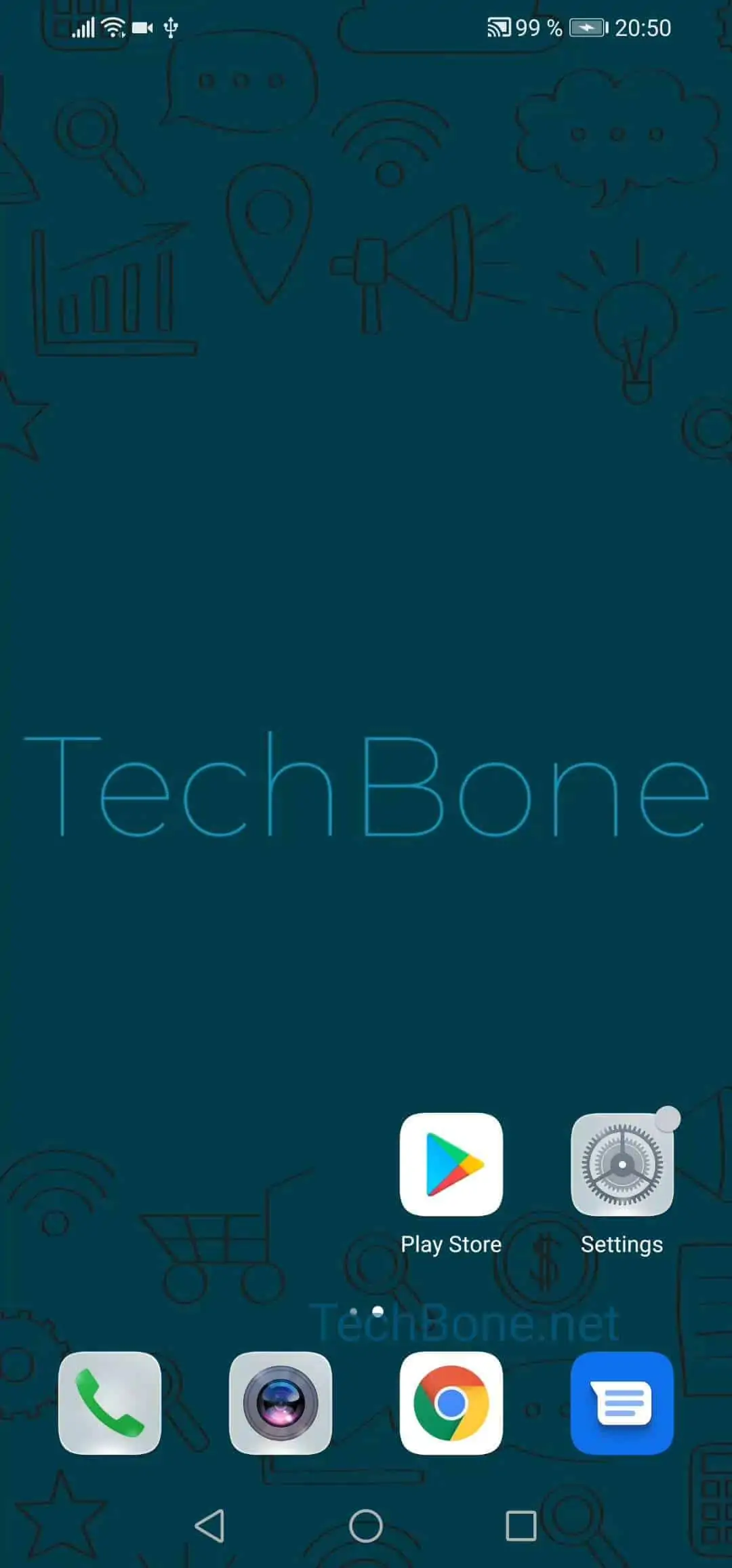 Set Default Apps – EMUI: step 1 – Open the settings