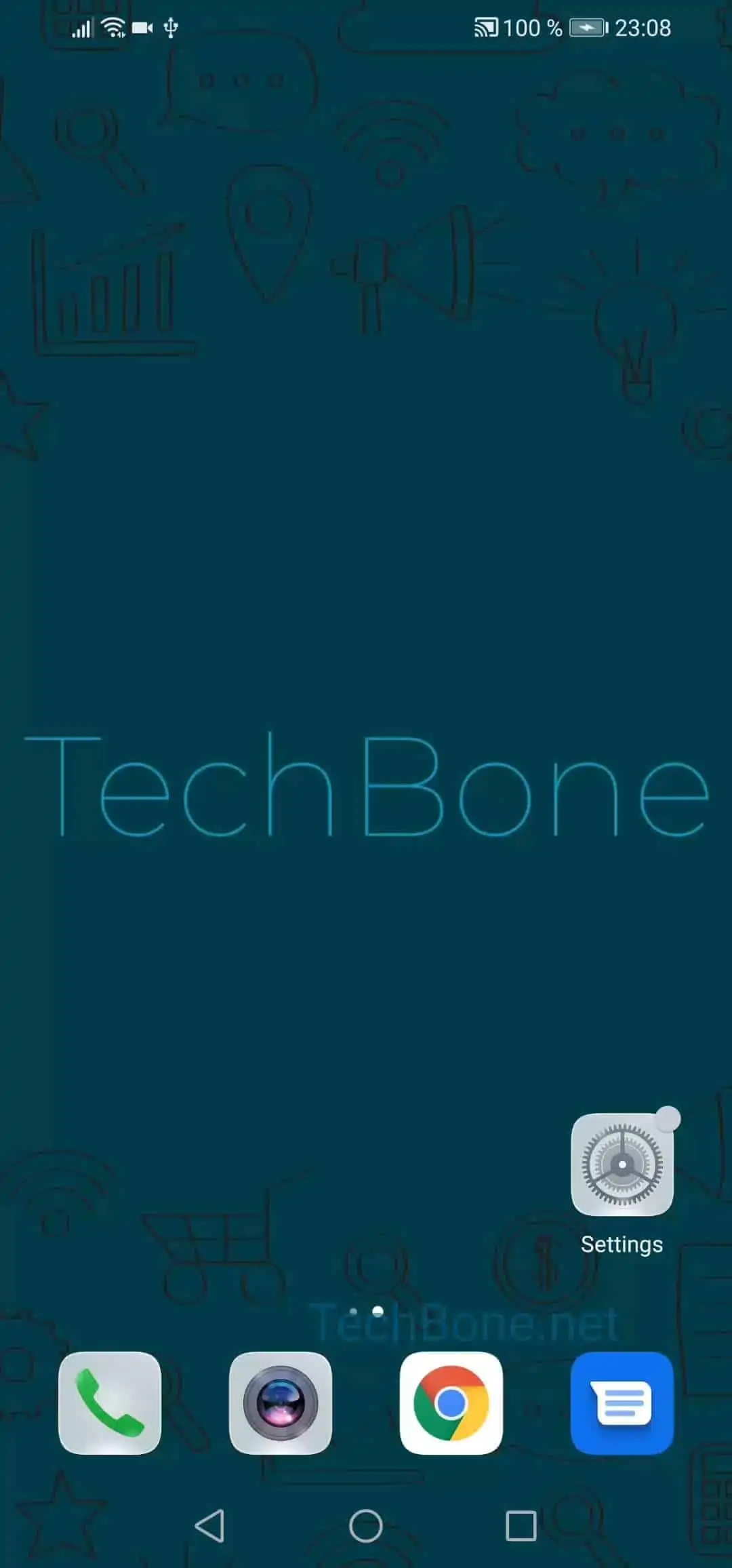 Turn a Keyboard Language On/Off – EMUI: step 1 – Open the settings
