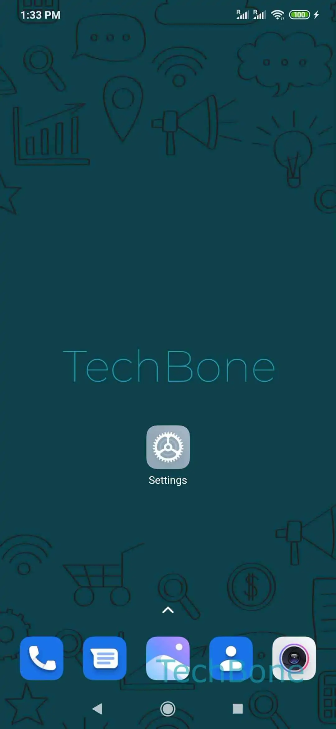 Change Notification Shade Shortcut – MIUI: step 1 – Open the Settings