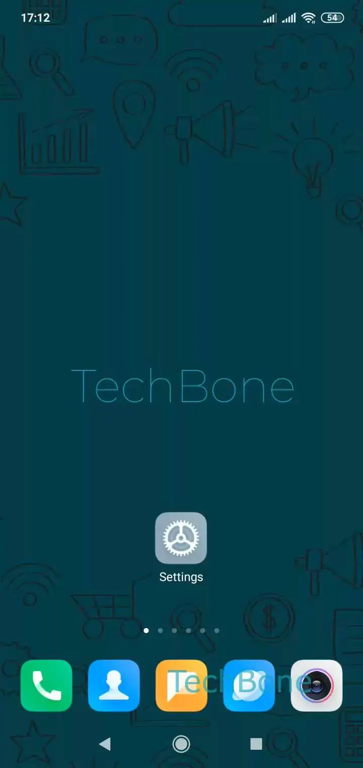 Mobile Data on Secondary SIM During VoLTE Calls – MIUI: step 1 – Open the Settings