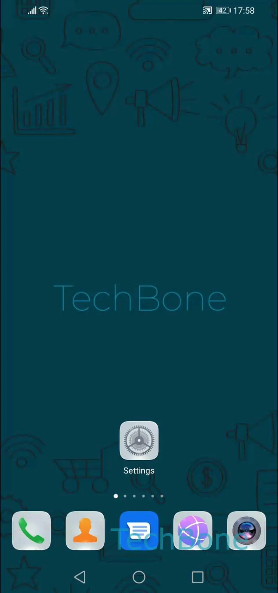 Set a Daily App Time Limit – EMUI: step 1 – Open the Settings