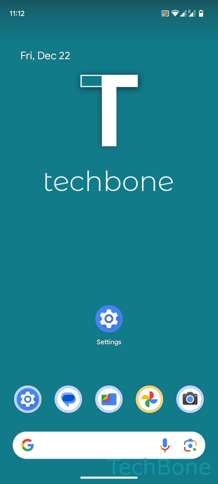 Set an App Timer to Limit Daily App Usage – Android 14: step 1 – Tap on Settings