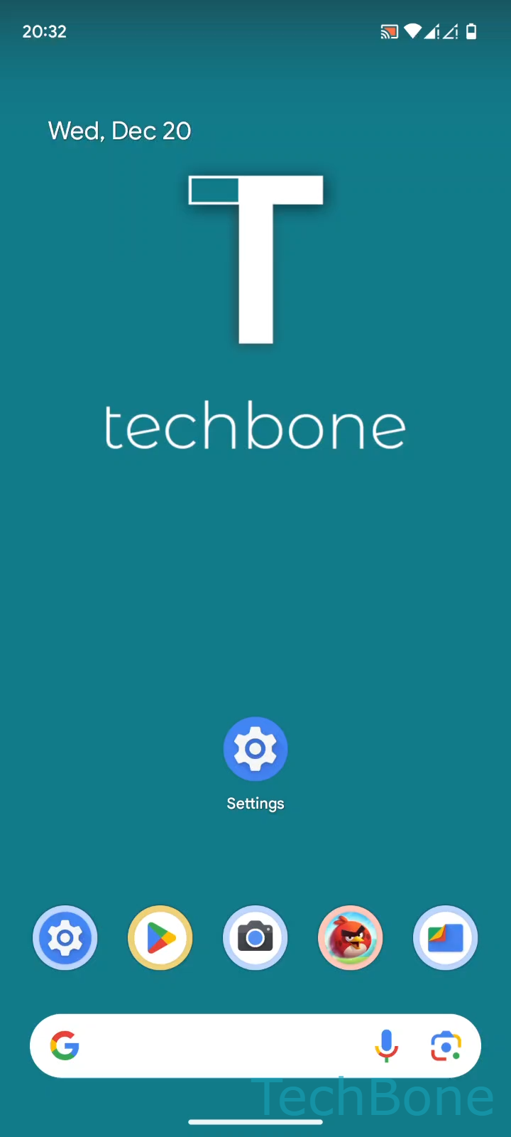 Allow or Block Picture-in-Picture per App – Android 14: step 1 – Tap on Settings