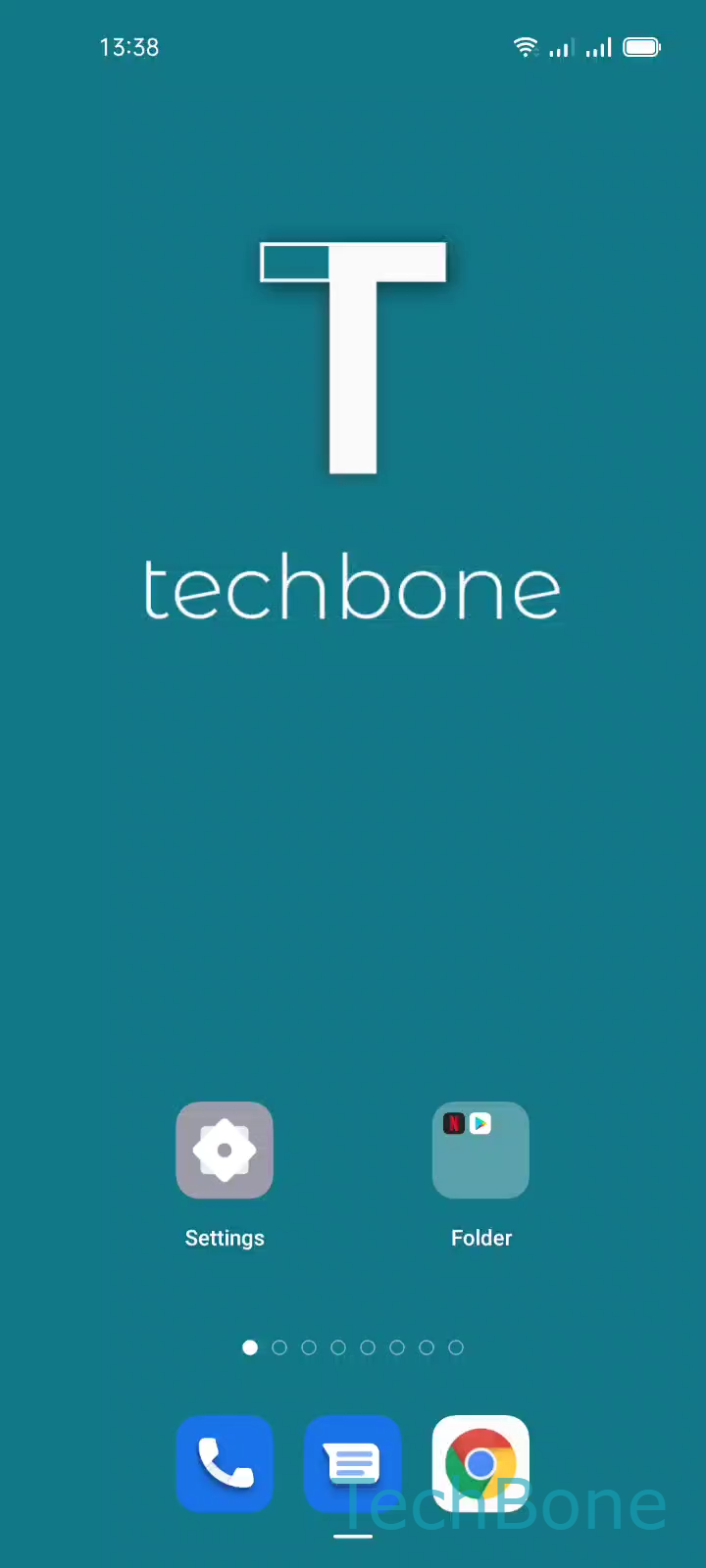 Rename Home Screen Folders – Coloros 11: step 1 – Tap on a Folder