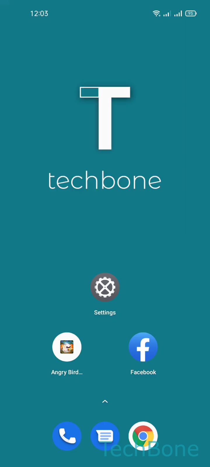 Remove App Shortcuts from the Home Screen – Realme UI 2: step 1 – Tap and hold a Free areaon Home screen
