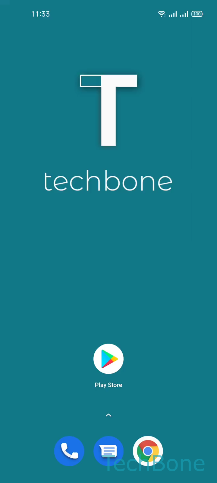 Turn Automatic App Updates On or Off – Realme UI 2: step 1 – Tap on Play Store