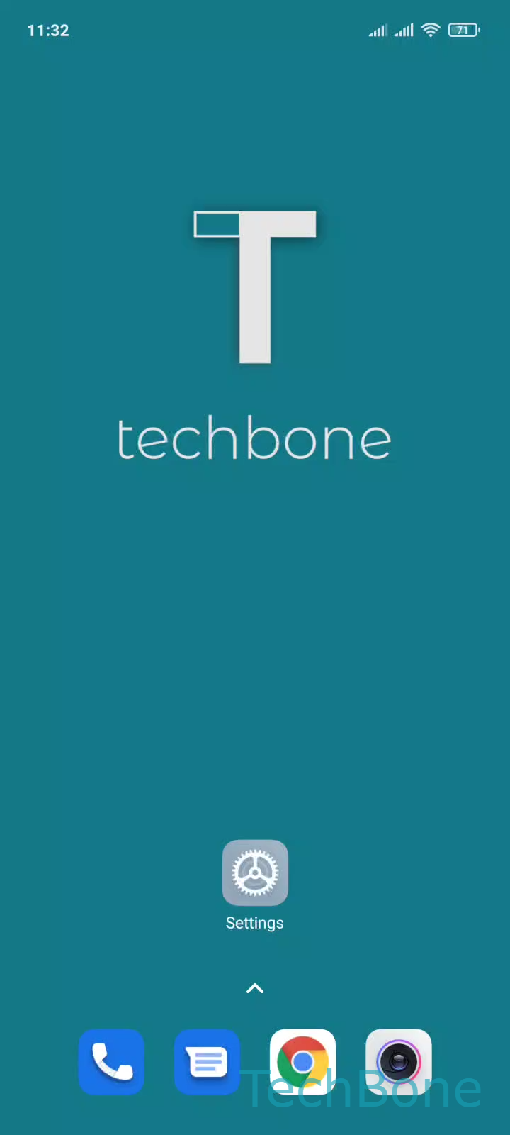 Allow or Deny Apps to Modify System Settings – MIUI: step 1 – Tap on Settings