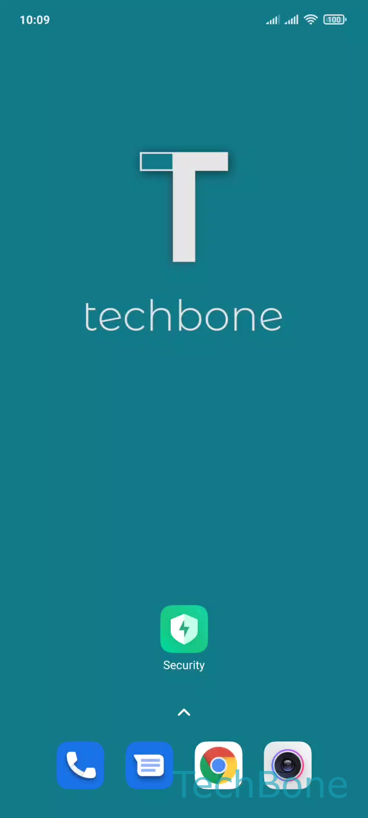 Set the Action for When Your Data Plan Runs Out – MIUI: step 1 – Tap on Security