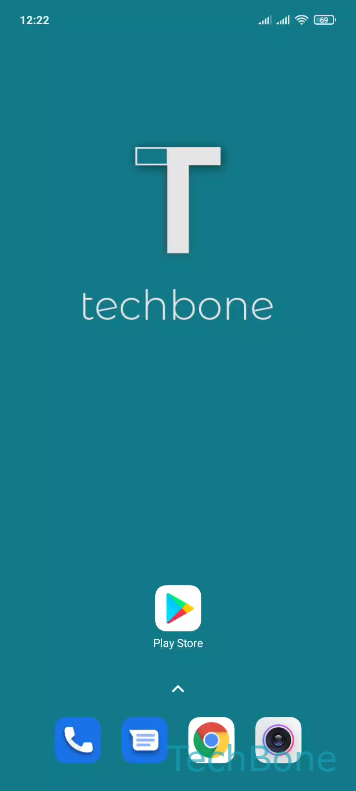 Install an App from the Play Store – MIUI: step 1 – Tap on Play Store