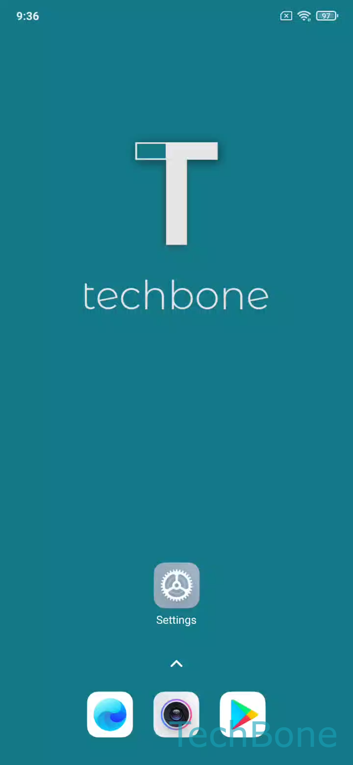 Turn Off the Phone Completely – MIUI: step 1 – Press and hold the Power button
