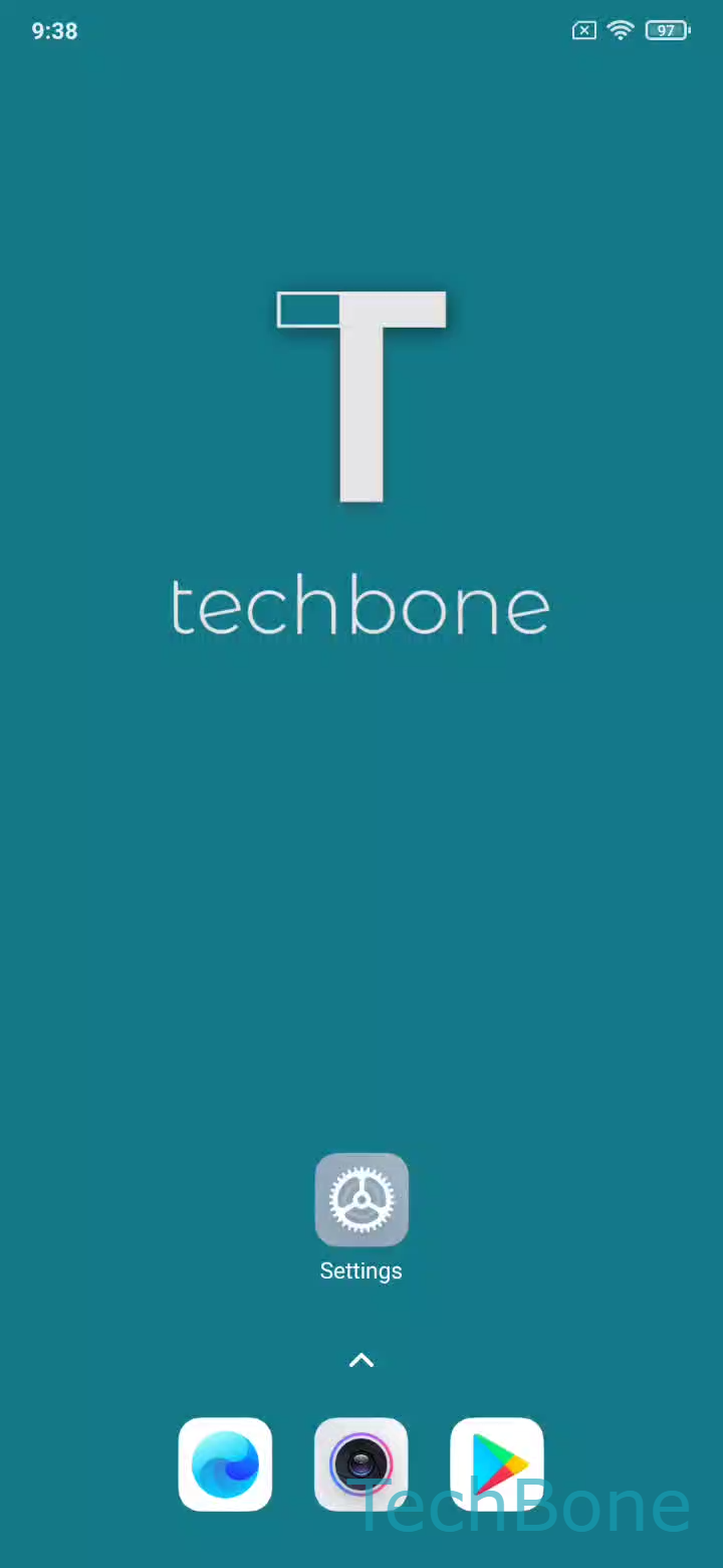 Restart the Xiaomi Smartphone – MIUI: step 1 – Tap and hold the Power button